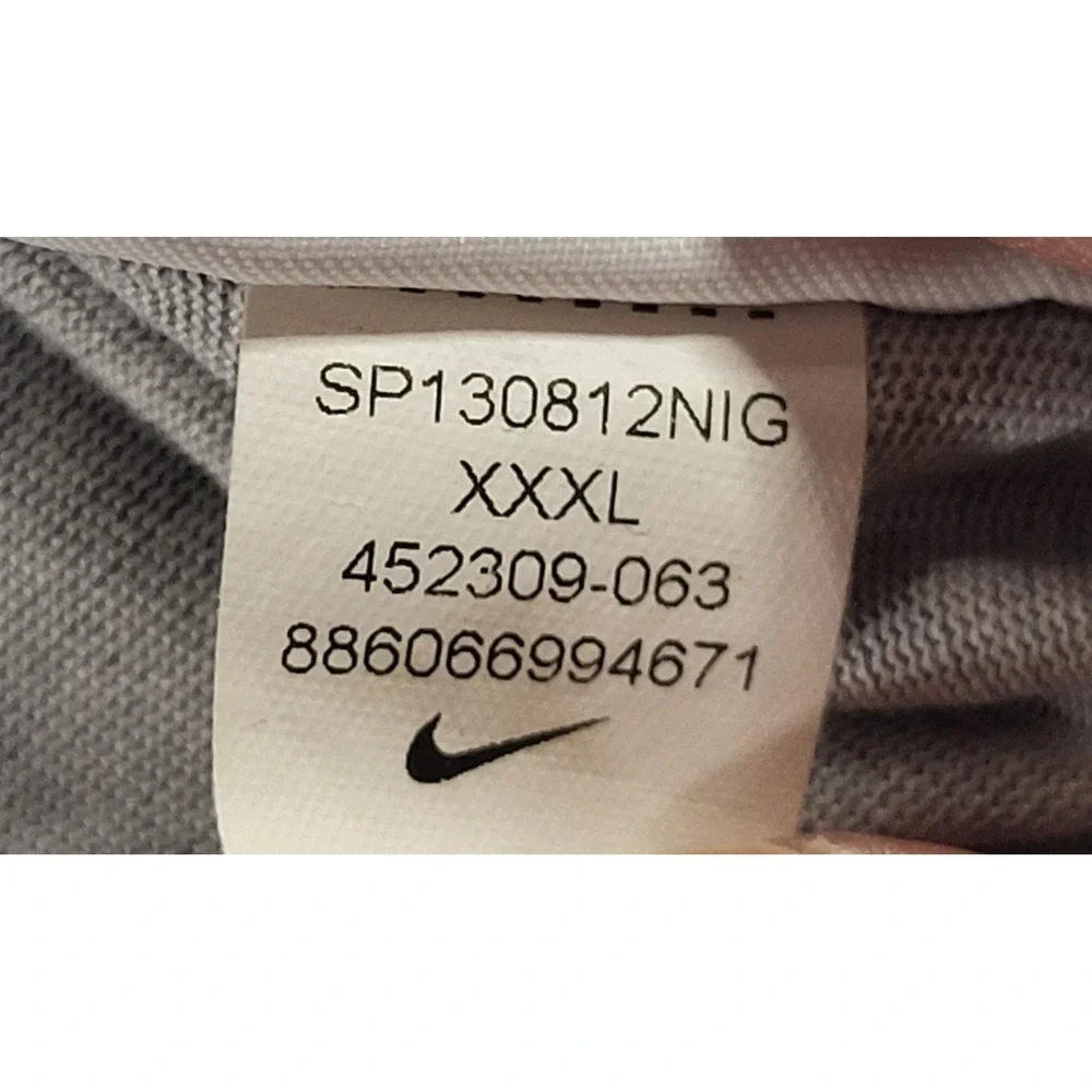 Nike Jordan Jumpman Men's Dri-Fit Gray Graphic Short-Sleeve T-Shirt Size XXXL